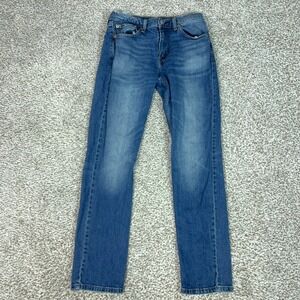 Levis 511 Jeans Mens 31x32 Blue Slim Fit Casual Denim Stretch Pants Basic Pant